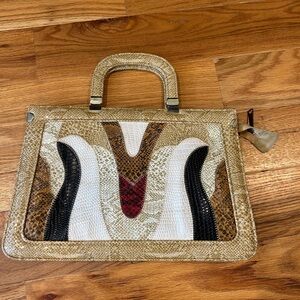 Vintage Mel Whyte Multicolor One Of A Kind Handbag